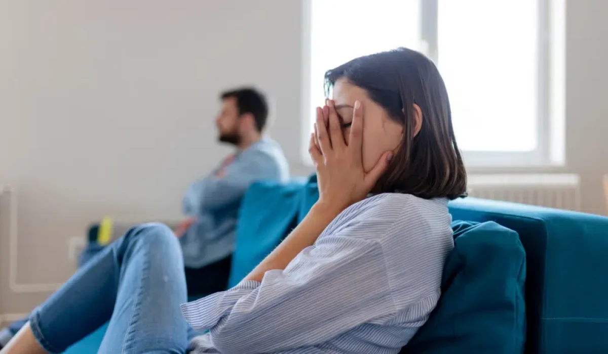 Woman in Stress